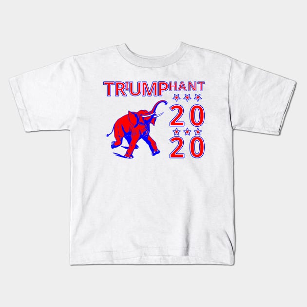 President Trump election 2020. Kids T-Shirt by hipop